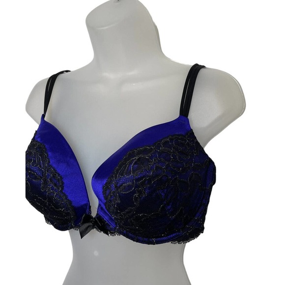 Victoria's Secret Other - Victoria’s Secret Very Sexy Plunge Bombshell Bra 38D Purple and Black
